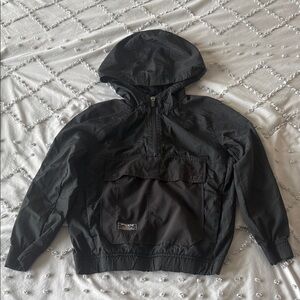Athletic Works Kids Black Raincoat